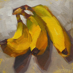 painting still oil fruit banana werner karen fine paintings bananas backlit nanners drawing artwork daily painted paintworks ban sold paint
