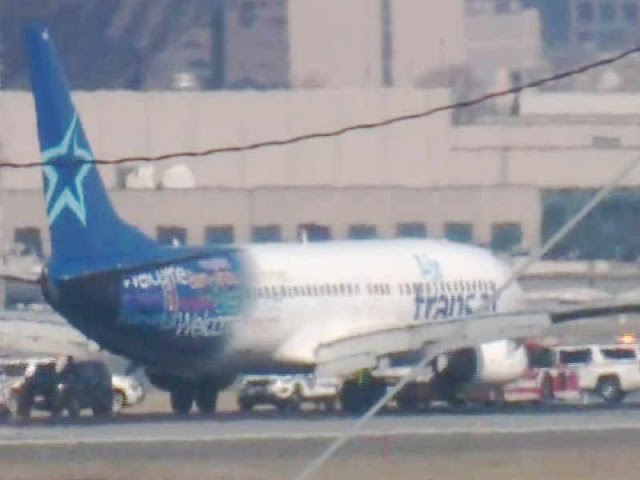 Air Transat Flight Makes Emergency Landing at Newark International Airport Air Transat Flight Makes Emergency Landing at Newark International Airport