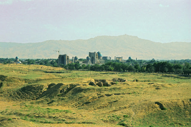 Ouzbekistan, Samarcande, Afrasiab, © L. Gigout, 1999