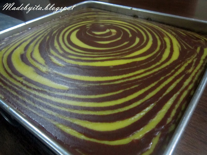 Made by Ita: Puding Marble Coklat