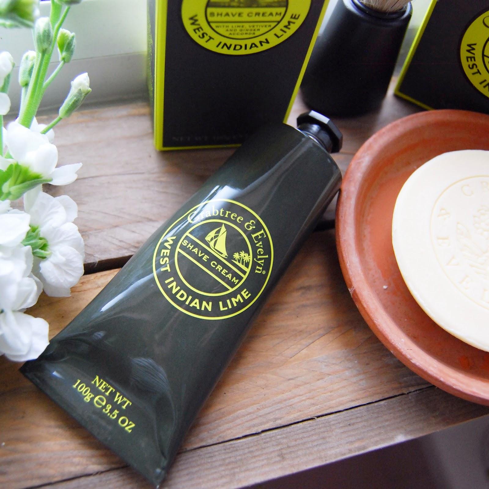 Crabtree & Evelyn Shaving Soap Brick Dust & Glitter