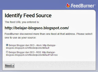Cara Membuat dan Mendaftarkan Blog ke RSS Feedburner