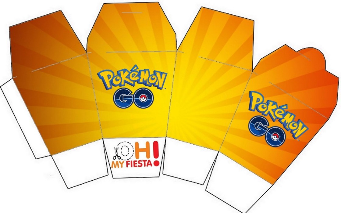 Pokemon Go Free Printable Boxes. Oh My Fiesta! for Geeks