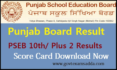 PSEB 10th Result 2019 PSEB 10th Result 2019