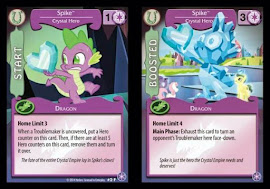 My Little Pony Spike, Crystal Hero The Crystal Games CCG Card