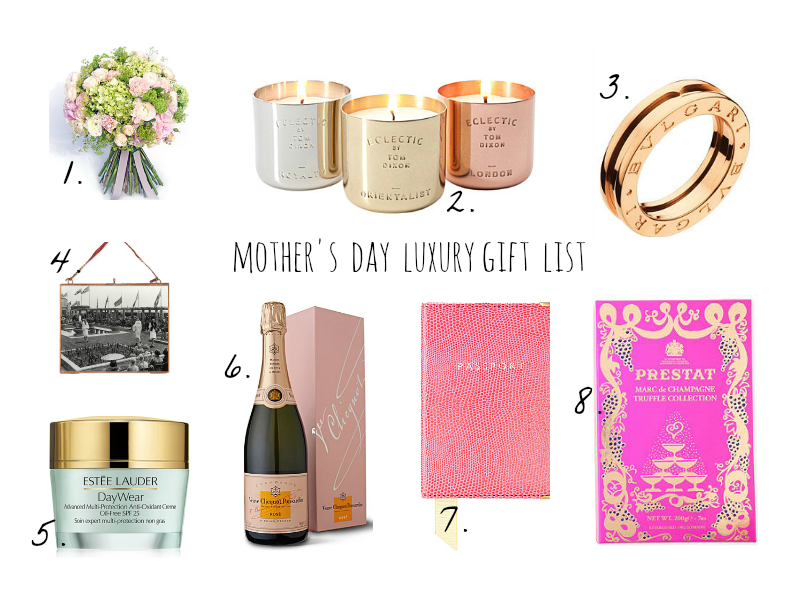 A MOTHER'S DAY LUXURY GIFT LIST // MAMA STYLE WILD & GRIZZLY