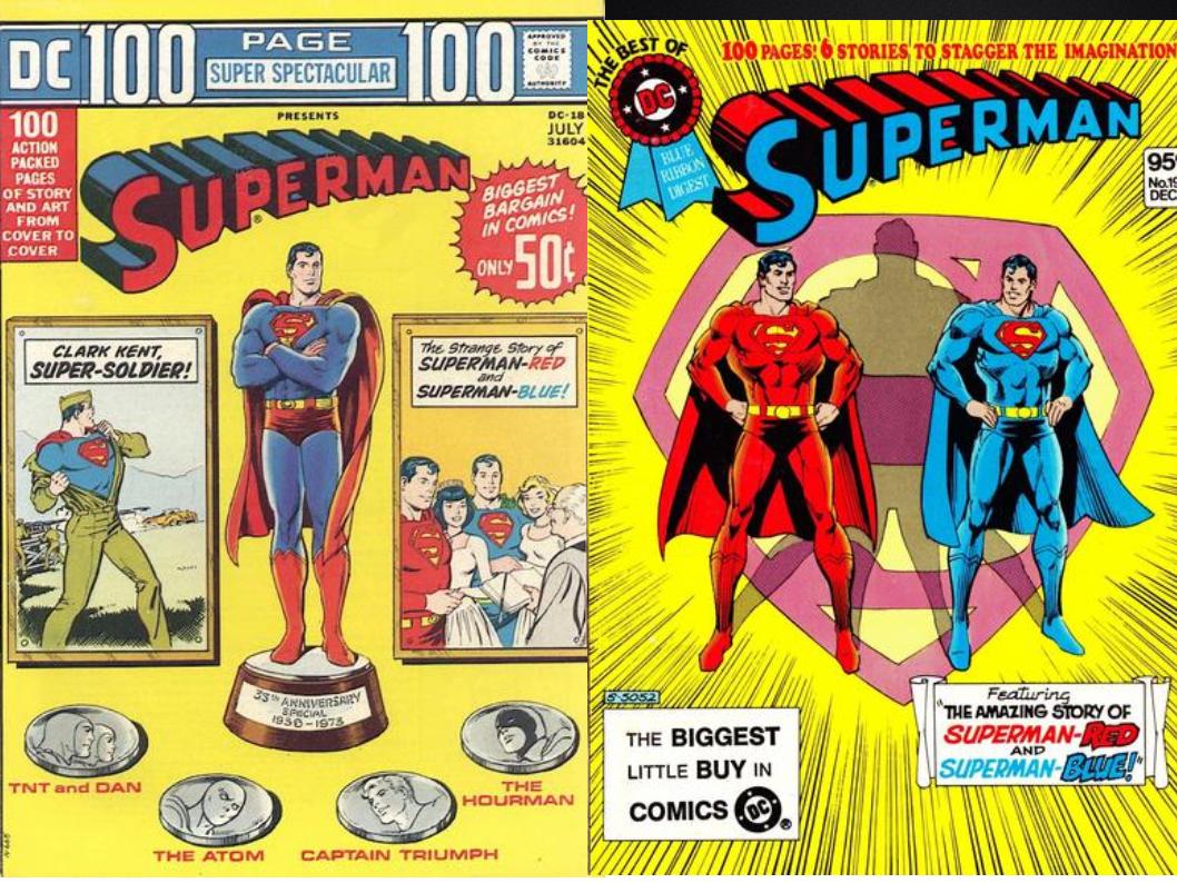 superman red white and blue