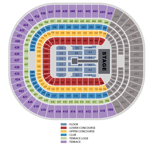 St Louis Dome Seating Chart