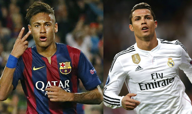 Barcelona full-back Dani Alves believes Neymar has surpassed Cristiano Ronaldo and trails only Lionel Messi in the world's best player rankings.