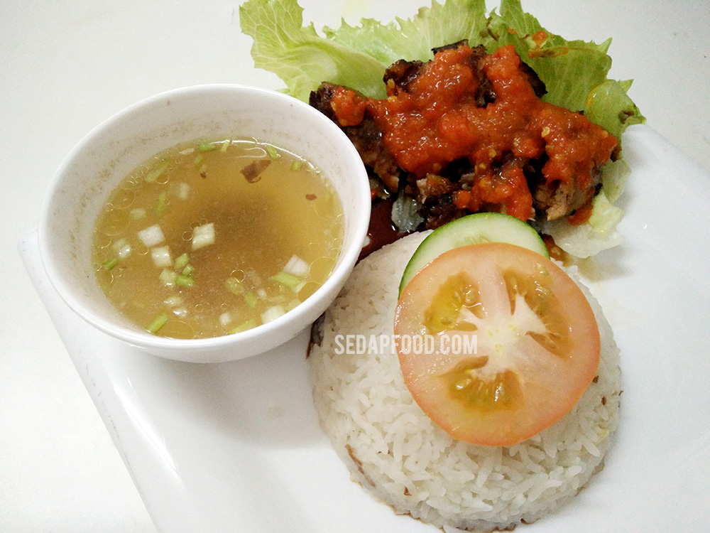 cara masak kuah sos nasi ayam sedap