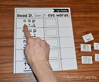 Reading Fluency: Read It, See It | CVC Word 2