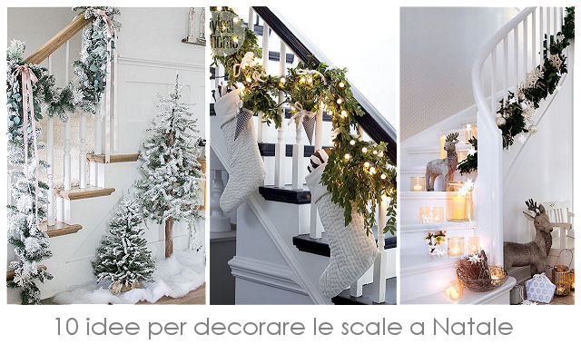 Come abbellire le scale interne. elegant condividik with come ... Addobbare scala interna per natale