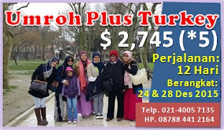 Paket Umroh Plus Turki 2015