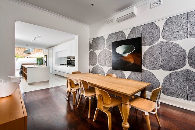 Comedores modernos de madera colores en casa Diseño de comedor de madera