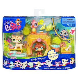 Littlest Pet Shop 3-pack Scenery Monkey (#853) Pet