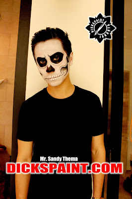 Make Up Horor Skeleton Jakarta