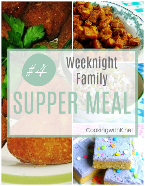 Weeknight Family Supper Meal 4 Salmon Croquettes