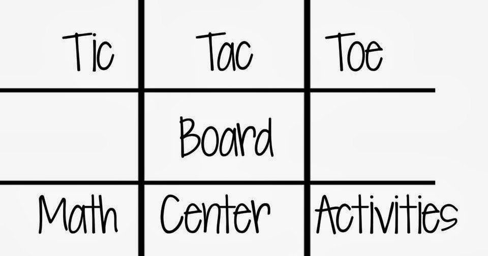 The Organized Chaos Of Instruction: Tic-Tac-Toe Addition Math Center