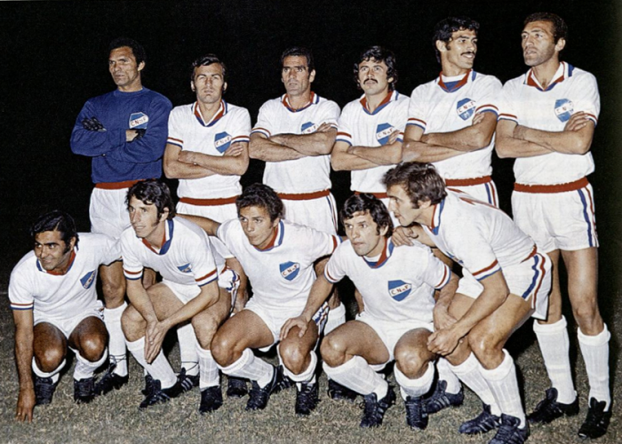 Racing Club of Montevideo, Uruguay team group in 1983.