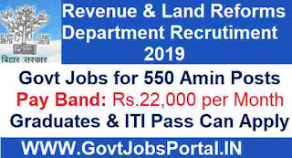 Bihar Government Jobs 2019