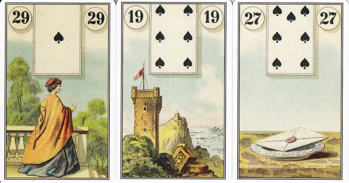 Rowan Tarot Lenormand suit by suit Spades