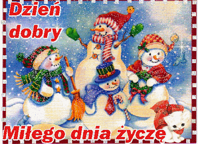 Animowane Gify Zima Mireczki Animowane Zimowe Pozdrowienia