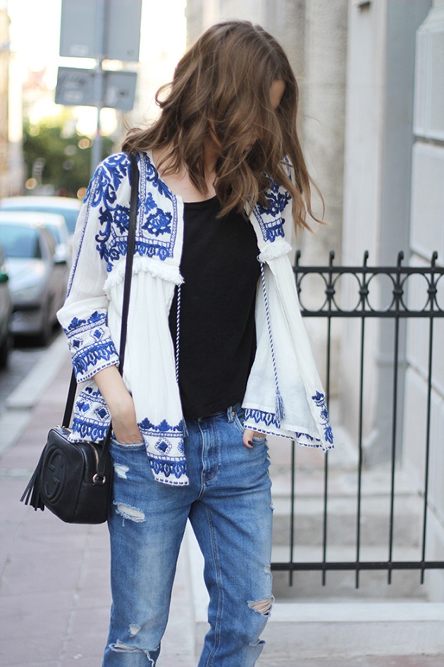 TRENDS; EMBROIDERED JACKET