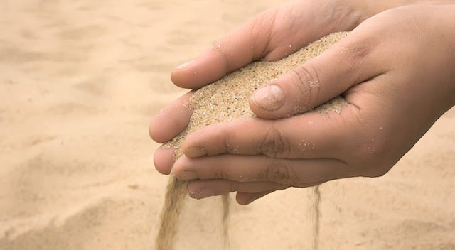 Componentes da areia