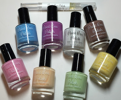 Paint Box Polish, Ciao, Gelato! collection, Spring 2016 Paint Box Polish, Ciao, Gelato! collection, Spring 2016