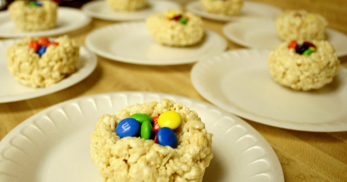 Rice Krispies Bird's Nest Snack