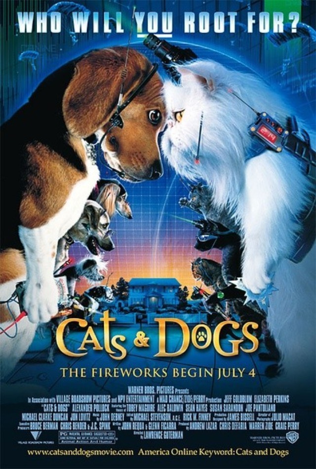 Film Guru Lad Film Reviews Cats & Dogs Review