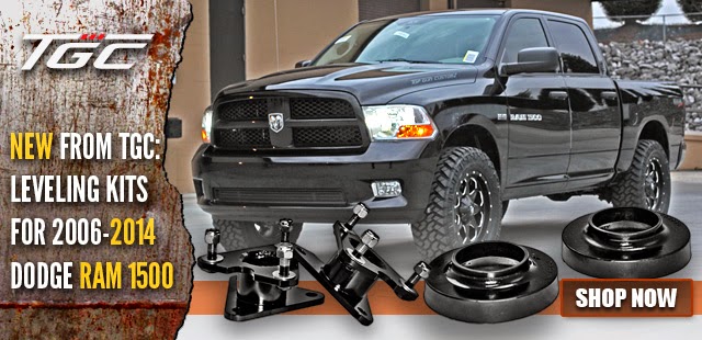 NEW 06-14 Dodge Ram 1500 Leveling Kits from TGC! - DodgeTalk : Dodge