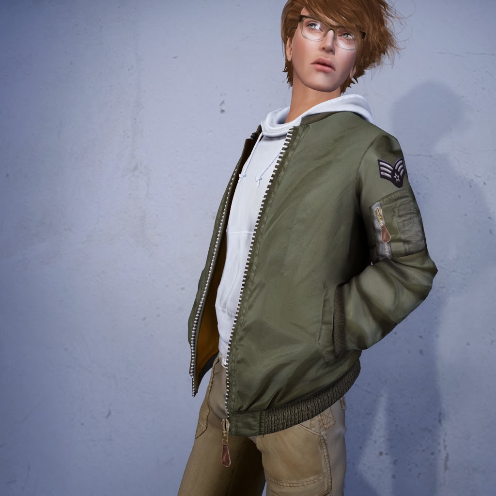 :: COCO ::: New Release : Bomber Jacket (Hands in Pockets) for male