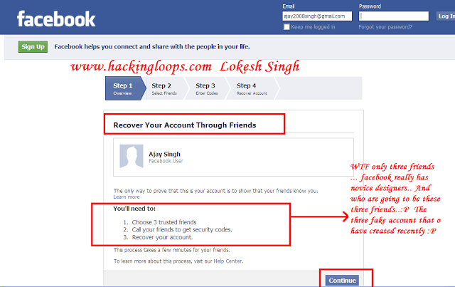 Recuperer son compte facebook sans carte didentite