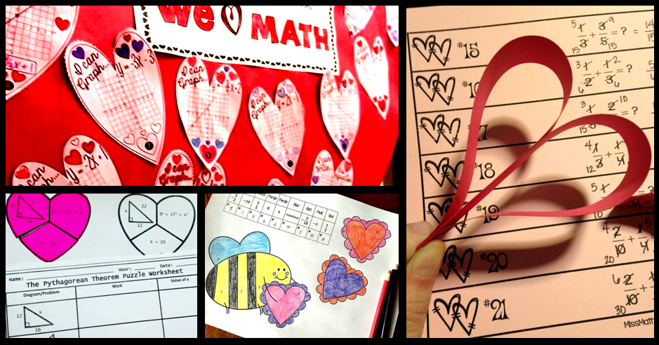 Scaffolded Math and Science: Valentine's Day Math Activities