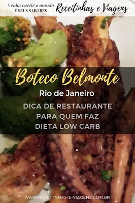 Como comer LowCarb em restaurante no Rio de Janeiro