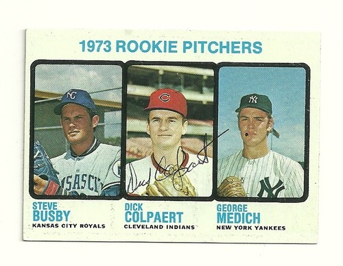Dick Colpaert 1973 baseball card (1970 Pirates)