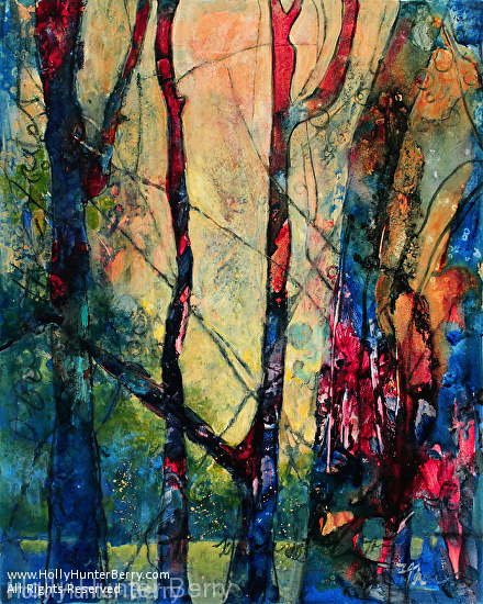Holly Hunter Berry Fine Art Blog: Contemporary Abstract Landscape ...