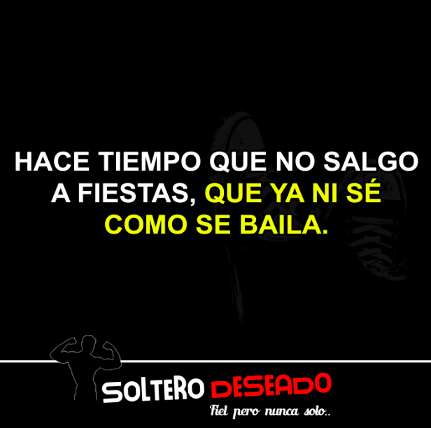 hombre soltero bailando