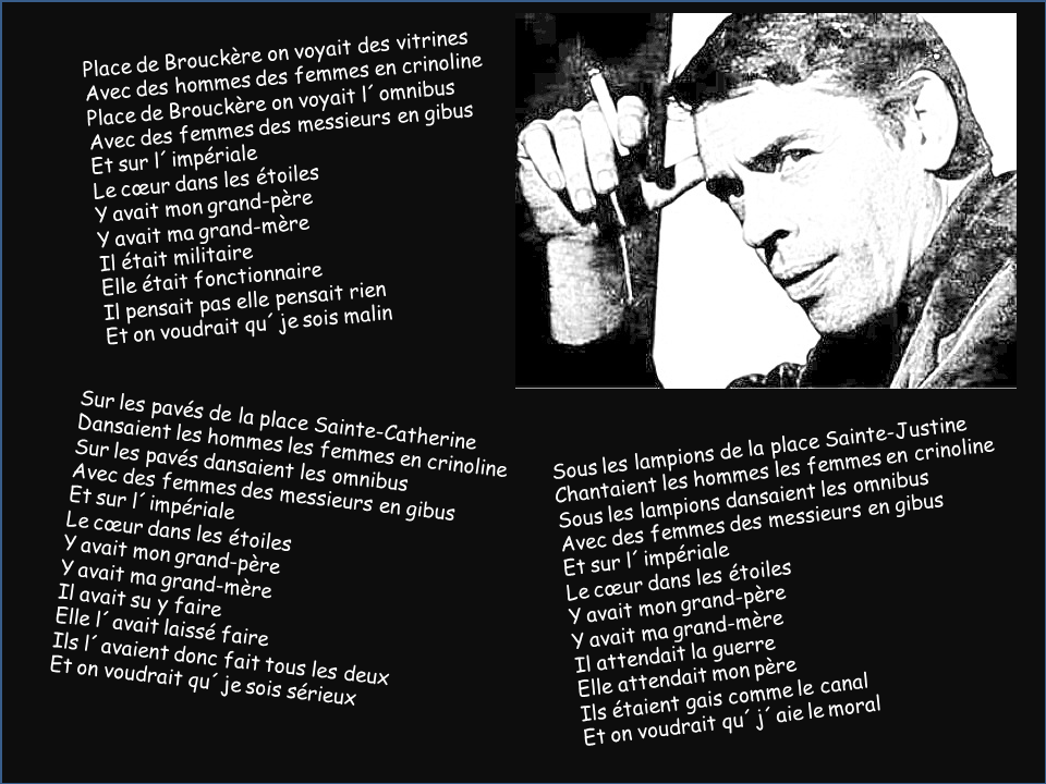 Jacques Brel C était Au Temps Ou Bruxelles