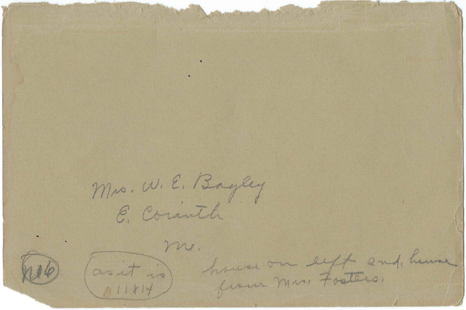 Heirlooms Reunited c1912 Photograph of Young Girl Thelma Iva Bagley of