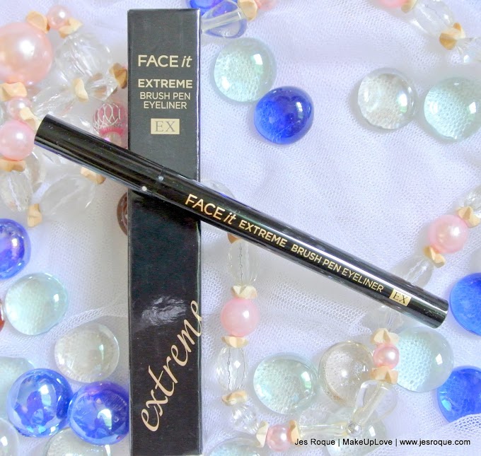 Review: The Face Shop FACE it Extreme Brush Pen Eyeliner EX in 01 Black Force