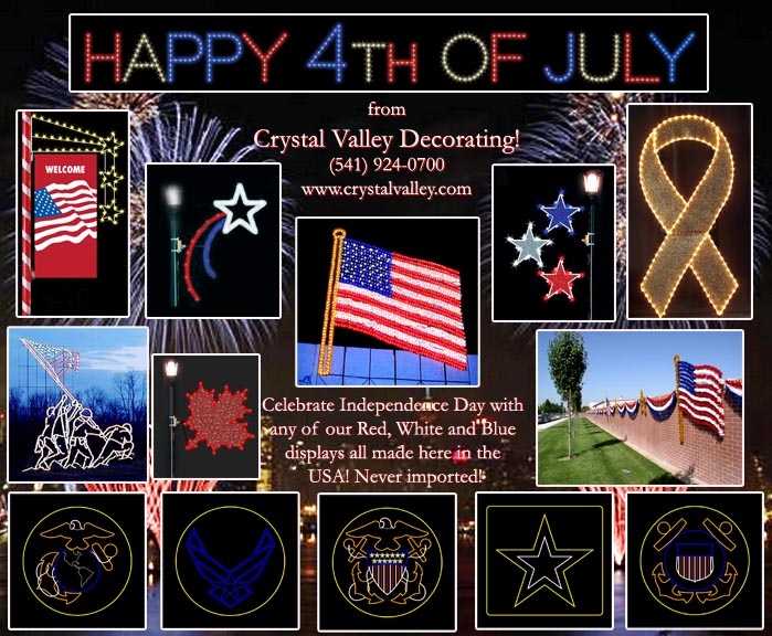 Crystal Valley Decorating, Inc Fourth of July Decorations from Crystal