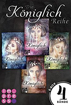 Neuerscheinungen im Juni 2018 #1 - Königlich: Alle vier Bände der romantisch-dystopischen Prinzessinen-Reihe in einer E-Box von Dana Müller-Braun Neuerscheinungen im Juni 2018 #1 - Königlich: Alle vier Bände der romantisch-dystopischen Prinzessinen-Reihe in einer E-Box von Dana Müller-Braun