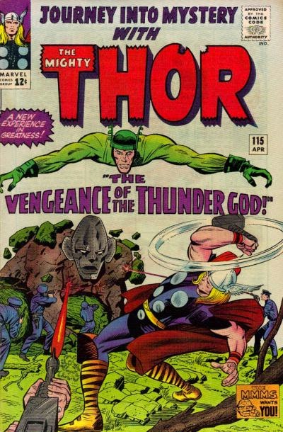 Journey Into Mystery #115, Thor, the Absorbing Man and Loki