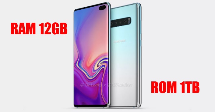 Galaxy S10 Plus Versi Ceramic Dengan RAM 12GB dan Memori Internal 1TB ...