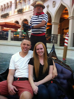 gondola ride in the venetian hotel