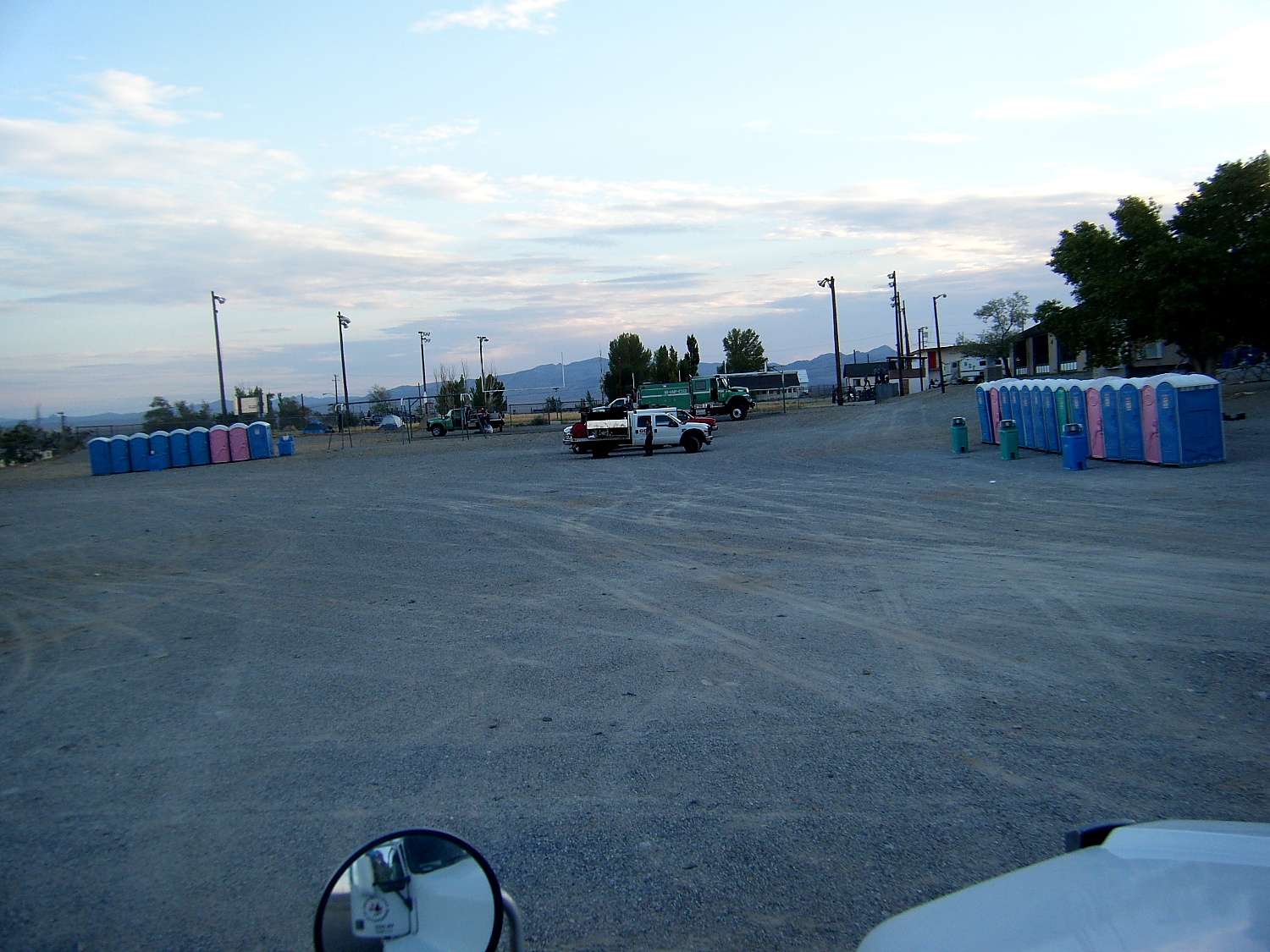 High Desert Flier Chestnut fire, Gabbs, Nevada