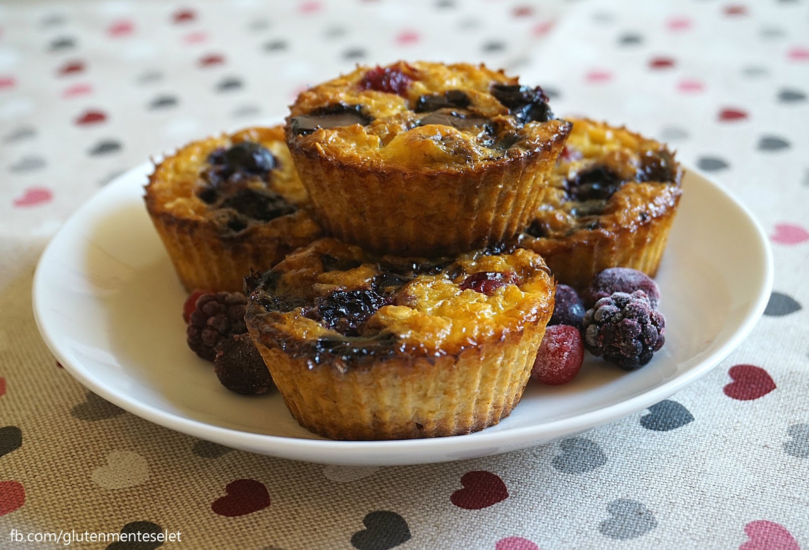 Gluténmentes zabpelyhes muffin Gluténmentes élet