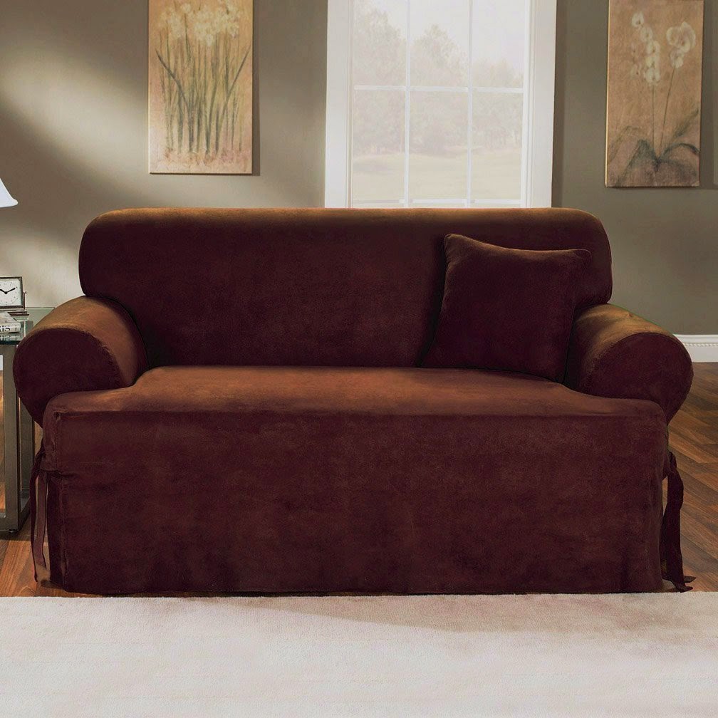 brown couch slipcovers with cushion covers